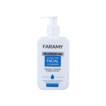 Facial cleansing gel for very dry skin