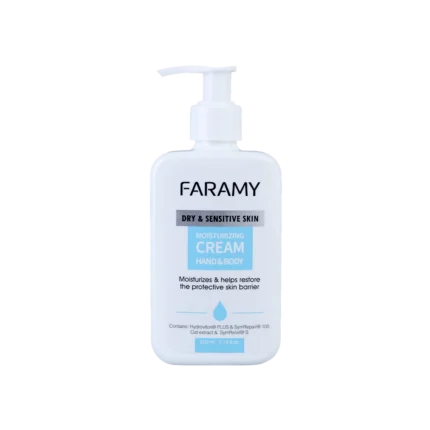 Hand and Body Moisturizing Cream for Dry and Sensitive Skin